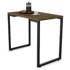 Conjunto Mesa De Cozinha Prattica Industrial 90cm Com 2 Banqu
