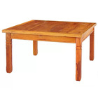 Conjunto Mesa De Jantar 1,4x1,4 M 8 Cadeiras Madri Madeira