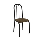 Conjunto Mesa De Jantar 136cm Miami Com 4 Cadeiras Madri Pret