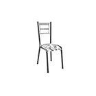 Conjunto Mesa De Jantar 136cm Miami Com 4 Cadeiras Santiago P