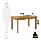 Conjunto Mesa De Jantar 160cm 2 Cadeiras E 2 Bancos 100% Made