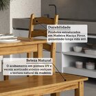 Conjunto Mesa De Jantar 160cm 2 Cadeiras E 2 Bancos 100% Made