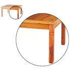 Conjunto Mesa De Jantar 1 4x1 4 M 8 Cadeiras Madri Madeira