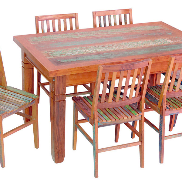 Conjunto Mesa De Jantar 1 5m 6 Cadeiras Conforto Em Madeira M