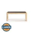 Conjunto Mesa De Jantar, 2 Bancos E Aparador Madeira Maciça G