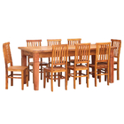 Conjunto Mesa De Jantar 2m 8 Cadeiras Mineira Madeira Maciça