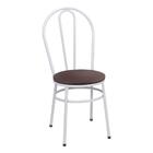 Conjunto Mesa De Jantar 90cm Com 4 Cadeiras Multimóveis Cr501