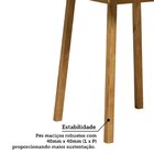 Conjunto Mesa De Jantar 90cm Redonda E 4 Cadeiras Estofadas 1