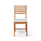 Conjunto Mesa De Jantar Alice Quadrada 90x90 Cm E 4 Cadeiras