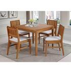 Conjunto Mesa De Jantar Angra 90 Cm Com