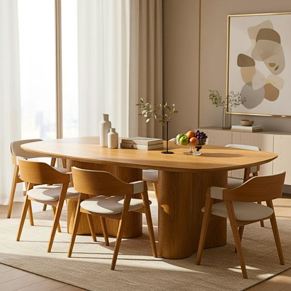 Conjunto Mesa De Jantar Aracajú Com 6 Cadeiras Jantar Verona