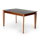 Conjunto Mesa De Jantar Camile 135x80 Cm E 6 Cadeiras Luna Es