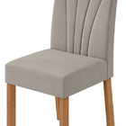 Conjunto Mesa De Jantar Celebrare 1,20 C/ Vidro E 4 Cadeiras