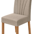 Conjunto Mesa De Jantar Celebrare 1,20 Com Vidro E 4 Cadeiras