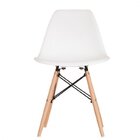 Conjunto Mesa De Jantar Com 1 Banco E 4 Cadeiras Eames Base M
