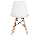 Conjunto Mesa De Jantar Com 1 Banco E 4 Cadeiras Eames Base M