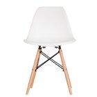 Conjunto Mesa De Jantar Com 1 Banco E 4 Cadeiras Eames Base M