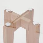 Conjunto Mesa De Jantar Em Vidro 90cm Com Base Vértice + 4 Ca