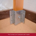 Conjunto Mesa De Jantar Epic Com 8 Cadeiras Vita Nature/off W