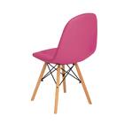 Conjunto Mesa De Jantar Hairpin 130x80 Natural Com 4 Cadeiras