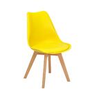 Conjunto Mesa De Jantar Hairpin 130x80 Preta Com 4 Cadeiras E