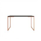 Conjunto Mesa De Jantar Industrial Com 4 Cadeiras Base Madeir