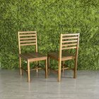 Conjunto Mesa De Jantar Isadora E Cadeiras Luna Assento Mdf M