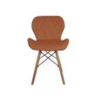 Conjunto Mesa De Jantar Luiza 135cm Branca Com 6 Cadeiras Sli