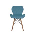 Conjunto Mesa De Jantar Luiza 135cm Preta Com 6 Cadeiras Slim