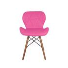 Conjunto Mesa De Jantar Luiza 135cm Preta Com 6 Cadeiras Slim