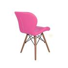 Conjunto Mesa De Jantar Luiza 135cm Preta Com 6 Cadeiras Slim