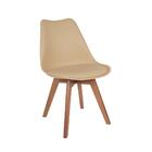 Conjunto Mesa De Jantar Luiza 80cm Branca Com 2 Cadeiras Leda