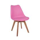 Conjunto Mesa De Jantar Luiza 80cm Preta Com 2 Cadeiras Leda