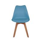 Conjunto Mesa De Jantar Luiza 80cm Preta Com 2 Cadeiras Leda