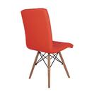 Conjunto Mesa De Jantar Luiza 80cm Preta Com 4 Cadeiras Gomos