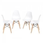 Conjunto Mesa De Jantar Madeira Maciça Retangular Com 6 Cadei