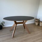 Conjunto Mesa De Jantar Mai 160x80 E Cadeiras Luna Assento Md