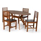 Conjunto Mesa De Jantar Mai 160x80 E Cadeiras Luna Assento Md