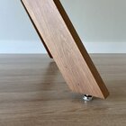 Conjunto Mesa De Jantar Mai 160x80 E Cadeiras Luna Estofadas