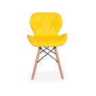 Conjunto Mesa De Jantar Maitê 60cm Branca Com 2 Cadeiras Eame