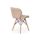 Conjunto Mesa De Jantar Maitê 60cm Branca Com 2 Cadeiras Eame