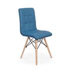 Conjunto Mesa De Jantar Maitê 80cm Branca Com 4 Cadeiras Eiff