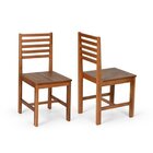 Conjunto Mesa De Jantar Marci 90cm E 4 Cadeiras Luna Assento