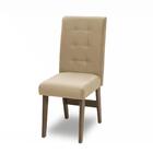 Conjunto Mesa De Jantar Off White Dubai Castanho / Areia