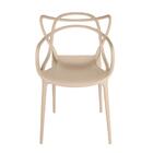 Conjunto Mesa De Jantar Redonda Branca 100cm Talia Amadeirada