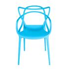 Conjunto Mesa De Jantar Redonda Branca 100cm Talia Amadeirada