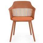 Conjunto Mesa De Jantar Redonda Eiffel Branca 120cm Com 4 Cad