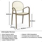 Conjunto Mesa De Jantar Redonda Eiffel Preta 120cm Com 4 Cade