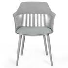 Conjunto Mesa De Jantar Redonda Imperial 70cm Preta Com 4 Cad