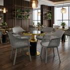 Conjunto Mesa De Jantar Redonda Imperial 70cm Preta Com 4 Cad